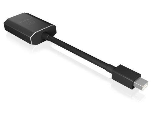 ICY BOX IB-AD506 Mini Dis.Port zu HDMI Auflösung bis zu 4096x2160@60 Hz, Aluminium