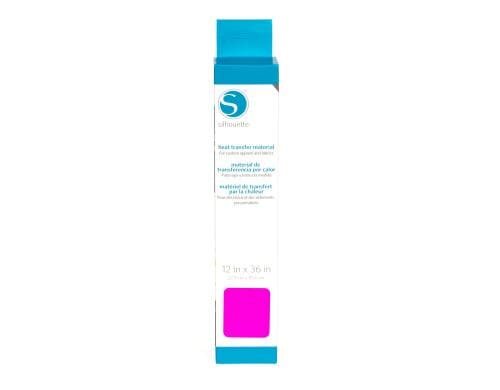 Silhouette Aufbügelfolie glatt, neonpink 1 Rolle, 30.5 cm x 91.4 cm