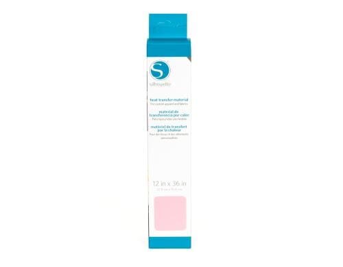 Silhouette Aufbügelfolie glatt, rosa 1 Rolle, 22.9 x 91.4 cm
