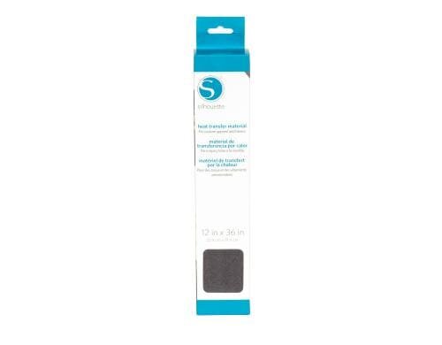 Silhouette Aufbügelfolie beflockt, grau 1 Rolle, 30.5 cm x 91.4 cm