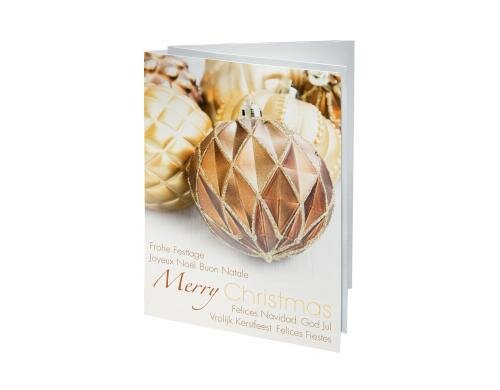 Sigel Weihnachts-Karte fancychristmas A6 25 Stk. inkl. Umschlag, 220g