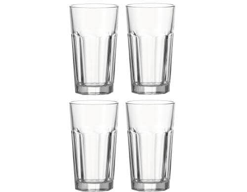 Leonardo Glas Longdrinkbecher XL Rock 540ml 4er Set