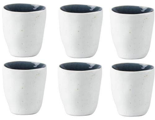 Villa Trinkbecher 6er Set petrol 0.20L 6er Set, DxH: 7.5x9cm