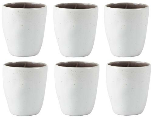 Villa Trinkbecher 6er Set violette 0.20L 6er Set, DxH: 7.5x9cm
