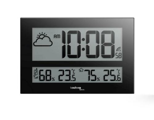 Technoline Funkwanduhr WS8011 innen/aussen, Hygro, hängen/stellen