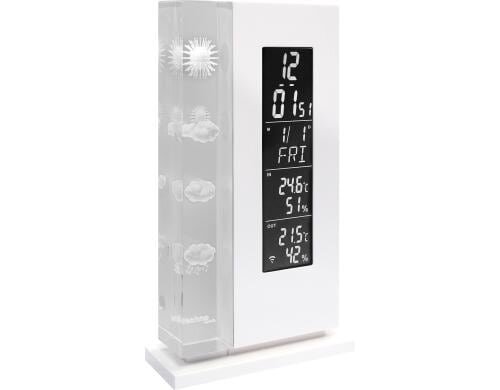 Technoline Wetterstation WS6600 innen/aussen, Vorhersage, Datum, Wecker
