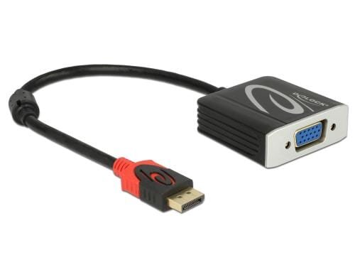 Delock Displayport zu VGA Adapter Auflösung bis 2560x1600 und 60hz