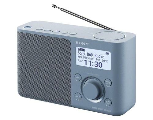 Sony XDR-S61DL, blau, DAB+-Radio Portable DAB+ Radio