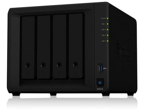 Synology DS418, 4-bay NAS ohne Harddisk