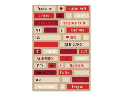 B+C Sticker Wortspiel 4 Blatt, 152 Sticker