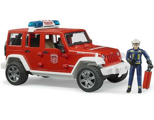 Bruder Jeep Wrangler Unlimited Feuerwehr Alter: 4+