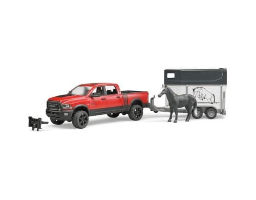 Bruder RAM 2500 Power Wagon Pferdeanhänger Alter: 4+