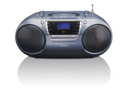 Lenco SCD-680, DAB+ Radio, Grau DAB+ Radio, CD-Player