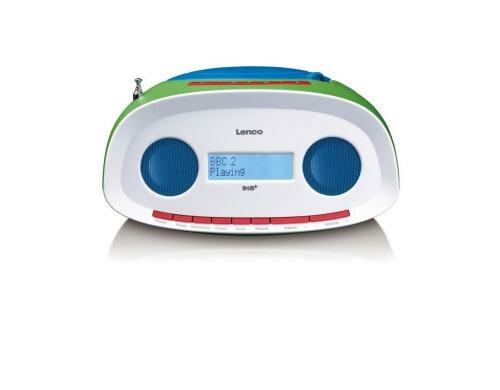 Lenco SCD-70, portable DAB+ Radio, bunt LCD-Display, CD-Player, DAB+, USB