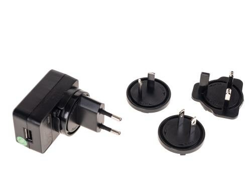 Alpha Elettronica KD510 USB-Steckernetzteil 5 VDC, 10 W,  2000 mA, CH, USA, UK, AUS