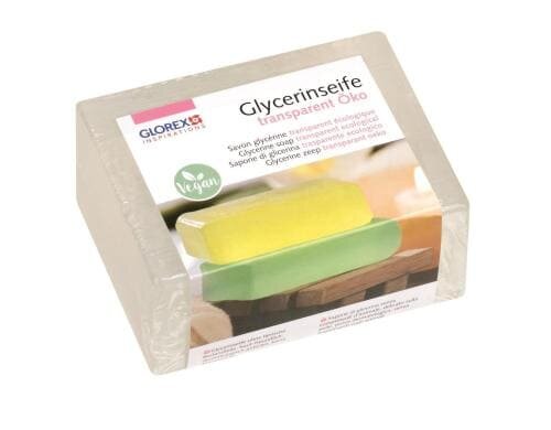 Glorex Glyerinseife Öko transparent, 500g