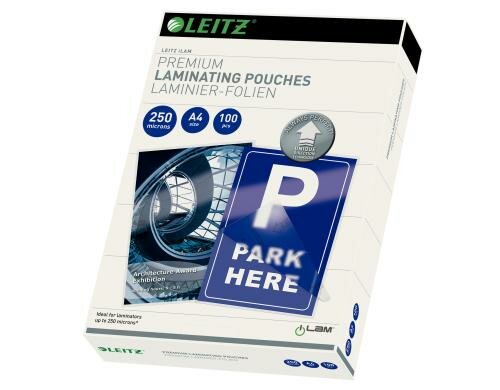 Leitz iLAM UDT Heisslaminierfolien A4 250 mic, 100 Stück