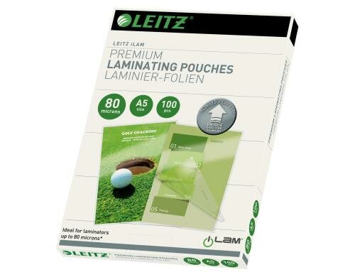 Leitz iLAM UDT Heisslaminierfolien A5 80 mic, 100 Stück