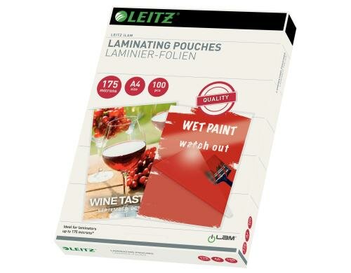 Leitz Heisslaminierfolien A4 175 mic, 100 Stück