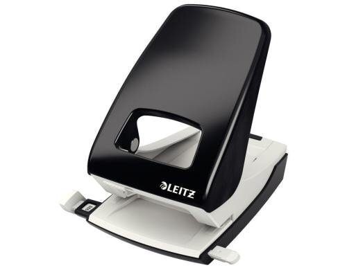 Leitz NeXXt  Starker Bürolocher schwarz, 40 Blatt, Metall