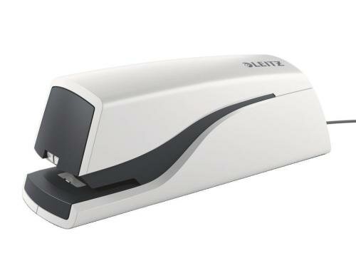 Leitz NeXXt Elektrisches Heftgerät weiss, 10 Blatt, mit Netzteil