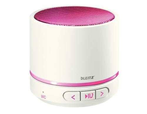 Leitz WOW Mini Konferenz Lautsprecher pink metallic, Bluetooth