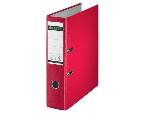 Leitz Qualitäts-Ordner Swiss Edition rot, breit, 180° Mechanik, PP