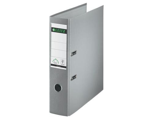 Leitz Qualitäts-Ordner Swiss Edition grau, breit, 180° Mechanik, PP
