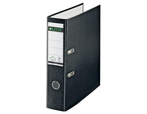 Leitz Qualitäts-Ordner Swiss Edition schwarz, breit, 180° Mechanik, PP