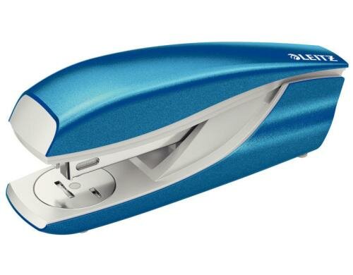 Leitz WOW  Büroheftgerät NeXXt blau metallic, 30 Blatt, Metall
