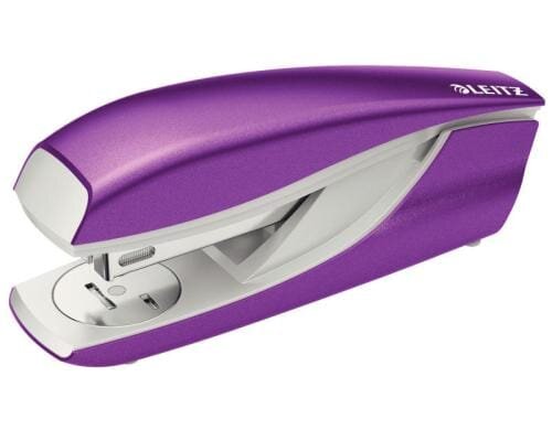 Leitz WOW  Büroheftgerät NeXXt violett metallic, 30 Blatt, Metall