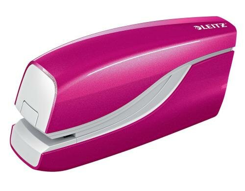 Leitz WOW Elektrisches Heftgerät NeXXt pink met., 10 Blatt, Batteriebetrieb