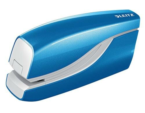 Leitz WOW Elektrisches Heftgerät NeXXt blau met., 10 Blatt, Batteriebetrieb
