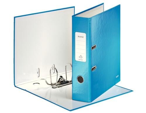 Leitz WOW Qualitäts-Ordner 180° blau, breit