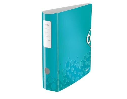 Leitz WOW Qualitäts-Ordner 180° Active eisblau metallic, breit