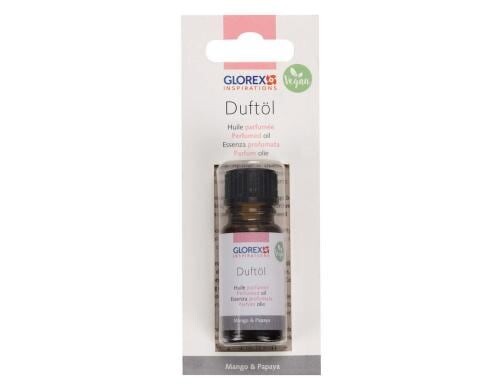 Glorex Duftöl für Seife und Wachs 10 ml, Mango & Papaya