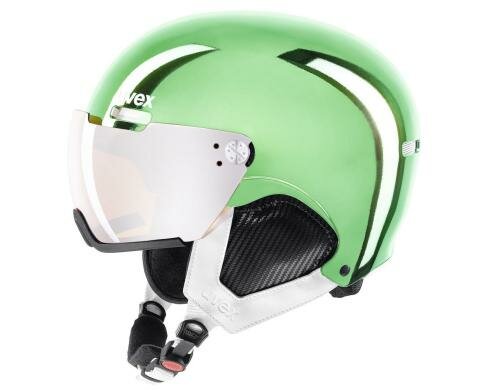 uvex Helm hlmt 500 visor chrome LTD Gr.1, green