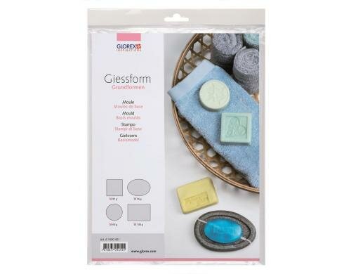 Glorex Seife Giessform Grundformen