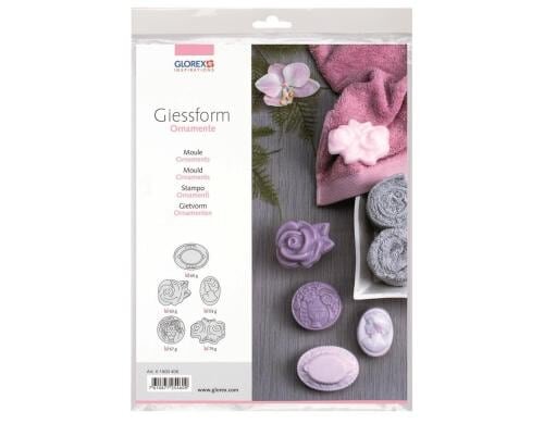 Glorex Seife Giessform Ornamente