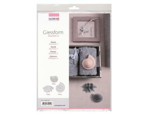 Glorex Seife Giessform Maritim 3