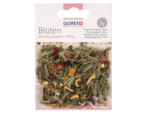 Glorex Blüten Blütenpotpourri, Zitrus 3g