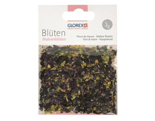 Glorex Blüten Malvenblüten, geschnitten 3g