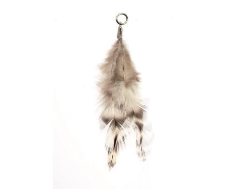 Glorex Dekofeder mit Öse 9-11 cm