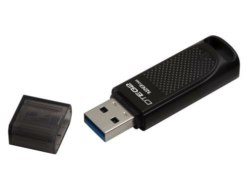 Kingston DataTraveler Elite G2 128GB Metallgehäuse, LED-Anzeige, schwarz