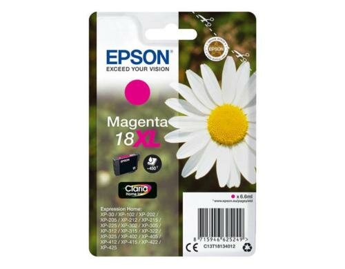 Tinte Epson C13T18134012 Nr. 18XL, magenta Epson MUFC Printer, Expression Home XP-102,