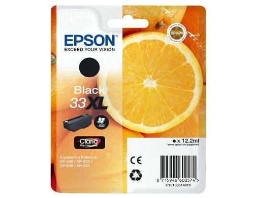 Tinte Epson C13T33514012, black, 530 Seiten Expression Home XP-530, XP-630, XP-635/830