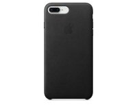 Apple iPhone 7/8 Plus Leder Case Black aus hochwertigem...