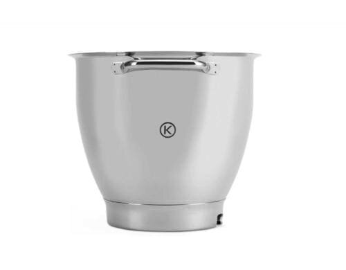 Kenwood Chromstahlschüssel KAT811SS mit Henkel zu Chef XL Titanium, 6.7 Liter