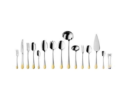 BergHOFF Besteck-Set 72-teilig Waterfal Edelstahl, Studio Line Waterfal
