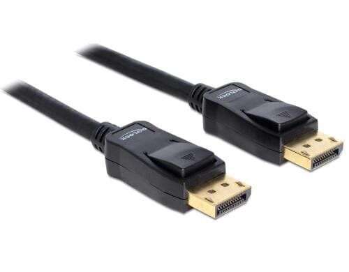 Delock DisplayPort - Displayport Kabel, 3m bis 3820 x 2160@60Hz, Pin20 verbunden 3,3V